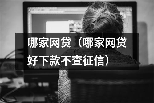 哪家网贷（哪家网贷好下款不查征信）