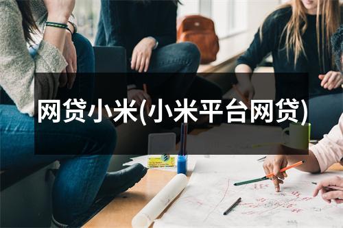 网贷小米(小米平台网贷)