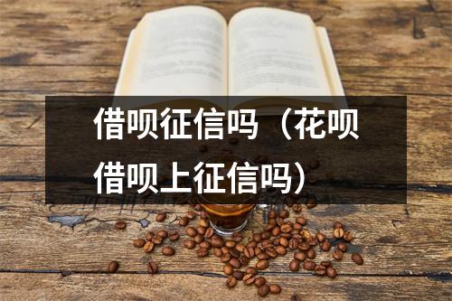 借呗征信吗（花呗借呗上征信吗）