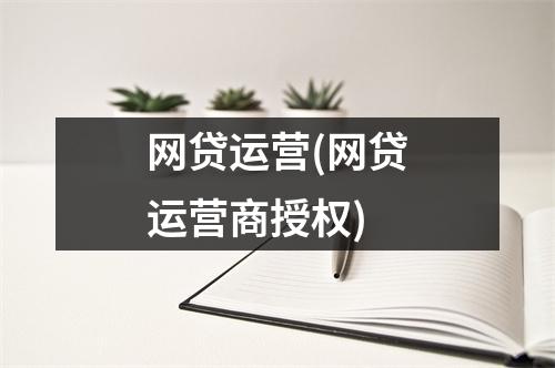 网贷运营(网贷运营商授权)