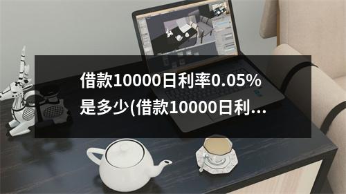 借款10000日利率0.05%是多少(借款10000日利率0.065)