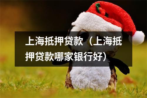 上海抵押贷款（上海抵押贷款哪家银行好）