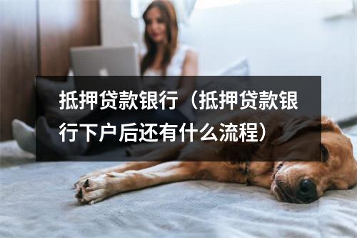 抵押贷款银行(抵押贷款银行下户后还有什么流程)