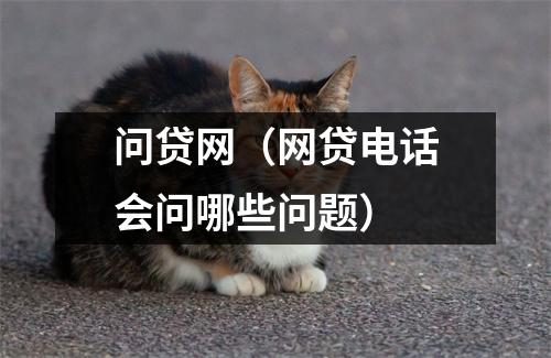 问贷网（网贷电话会问哪些问题）