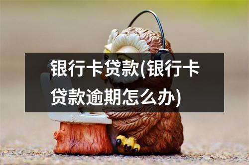 银行卡贷款(银行卡贷款逾期怎么办)