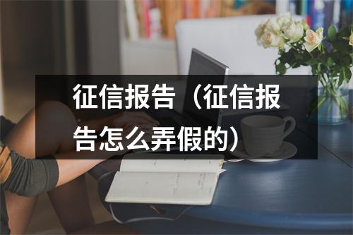 征信报告（征信报告怎么弄假的）