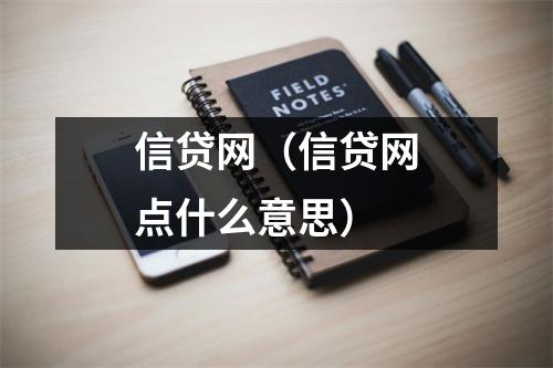 信贷网（信贷网点什么意思）