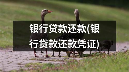 银行贷款还款(银行贷款还款凭证)