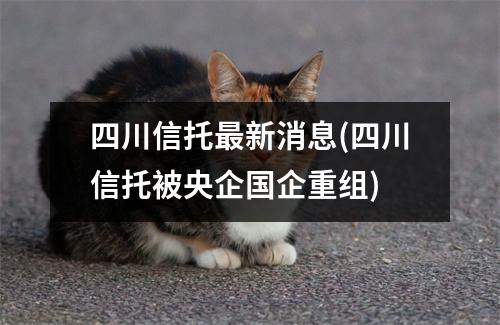 四川信托最新消息(四川信托被央企国企重组)
