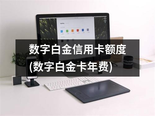 数字白金信用卡额度(数字白金卡年费)