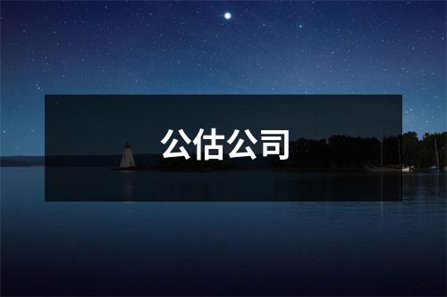 公估公司