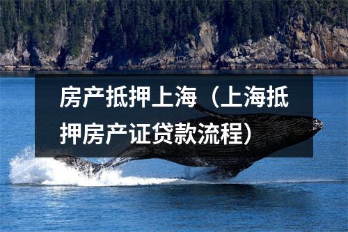 房产抵押上海（上海抵押房产证贷款流程）