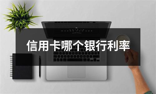 信用卡哪个银行利率