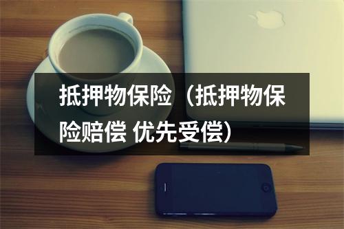 抵押物保险（抵押物保险赔偿 优先受偿）