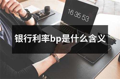 银行利率bp是什么含义