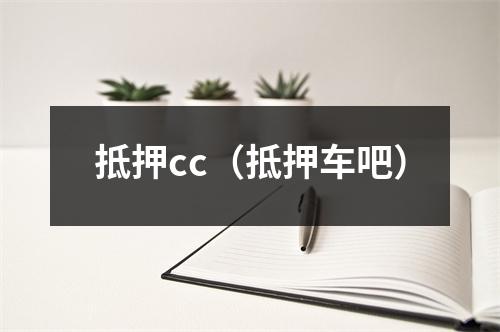 抵押cc（抵押车吧）