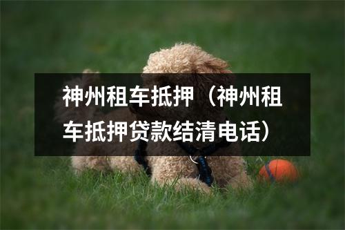 神州租车抵押（神州租车抵押贷款结清电话）