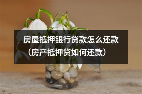 房屋抵押银行贷款怎么还款（房产抵押贷如何还款）