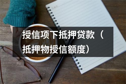 授信项下抵押贷款（抵押物授信额度）