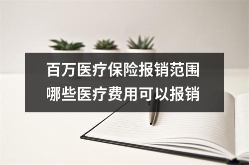 百万医疗保险报销范围 哪些医疗费用可以报销