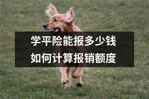 学平险能报多少钱 如何计算报销额度