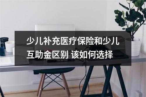 少儿补充医疗保险和少儿互助金区别 该如何选择