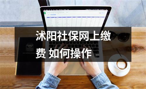 沭阳社保网上缴费 如何操作