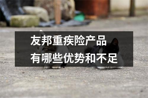 友邦重疾险产品 有哪些优势和不足