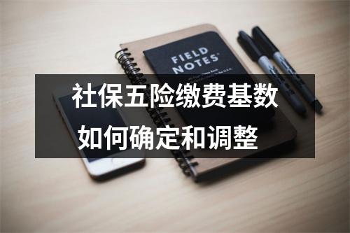 社保五险缴费基数 如何确定和调整