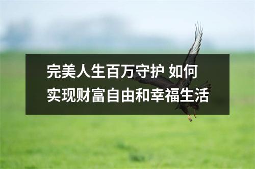 完美人生百万守护 如何实现财富自由和幸福生活