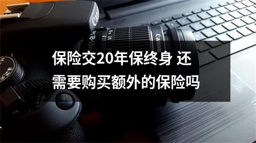 保险交20年保终身 还需要购买额外的保险吗 