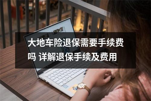 大地车险退保需要手续费吗 详解退保手续及费用