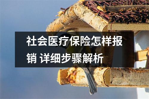 社会医疗保险怎样报销 详细步骤解析