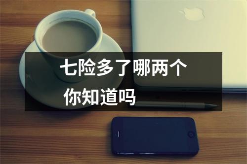 七险多了哪两个 你知道吗 