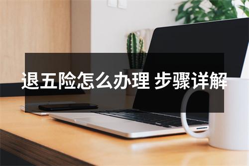 退五险怎么办理 步骤详解