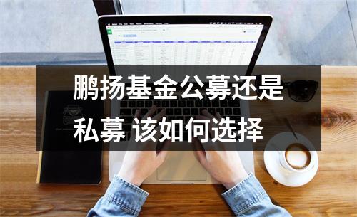 鹏扬基金公募还是私募 该如何选择