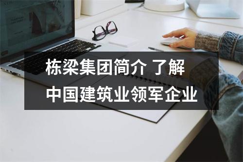 栋梁集团简介 了解中国建筑业领军企业