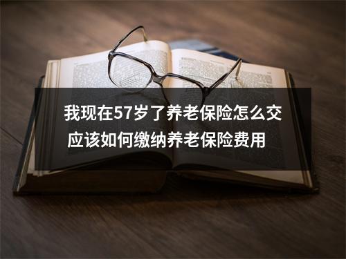 我现在57岁了养老保险怎么交 应该如何缴纳养老保险费用