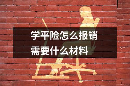 学平险怎么报销 需要什么材料