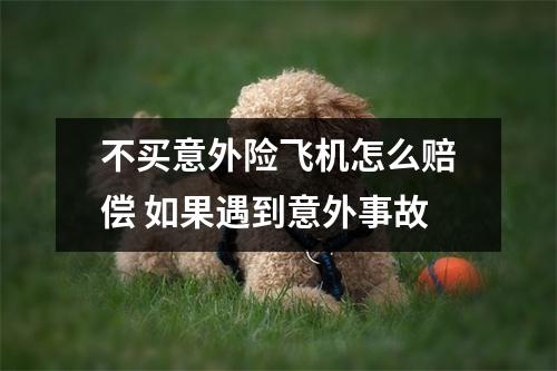 不买意外险飞机怎么赔偿 如果遇到意外事故