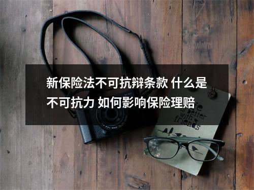 新保险法不可抗辩条款 什么是不可抗力 如何影响保险理赔 