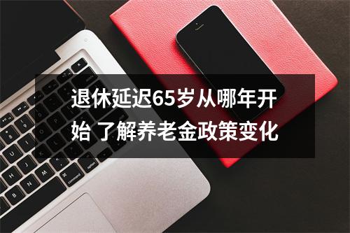 退休延迟65岁从哪年开始 了解养老金政策变化