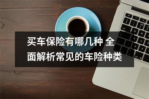 买车保险有哪几种 全面解析常见的车险种类