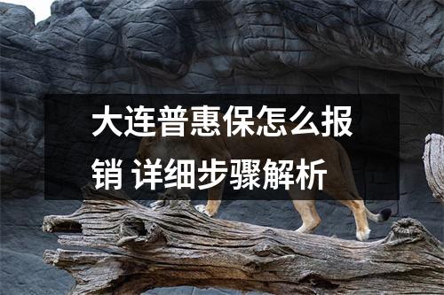 大连普惠保怎么报销 详细步骤解析