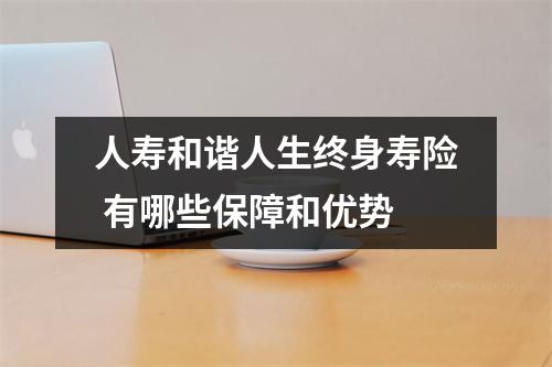 人寿和谐人生终身寿险 有哪些保障和优势