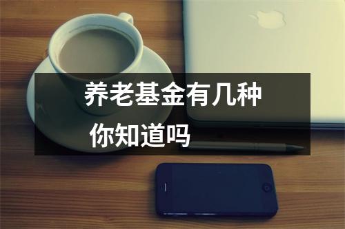养老基金有几种 你知道吗