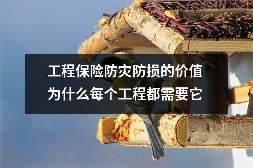 工程保险防灾防损的价值 为什么每个工程都需要它
