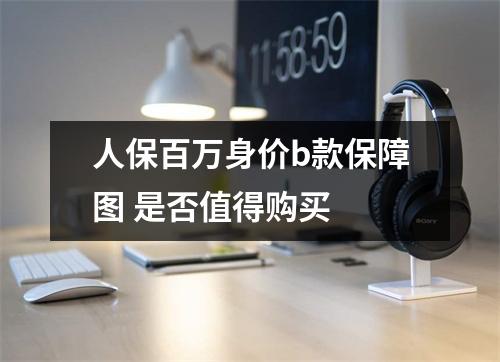 人保百万身价b款保障图 是否值得购买