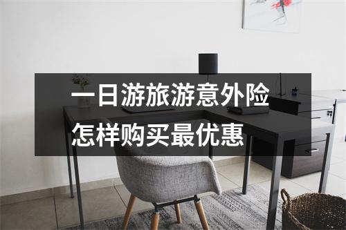 一日游旅游意外险 怎样购买最优惠 