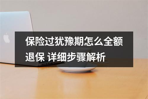 保险过犹豫期怎么全额退保 详细步骤解析